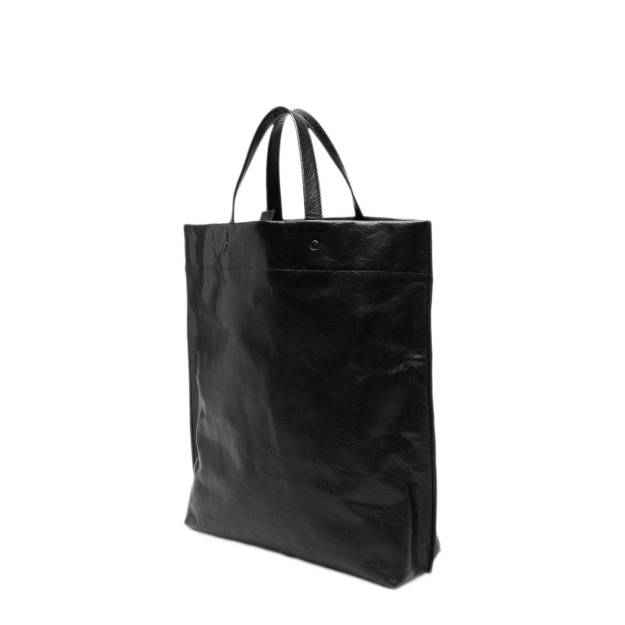 MAYFEYR - LIHANN GEORGE - Black Leather Tote Bag - JANI8000900
