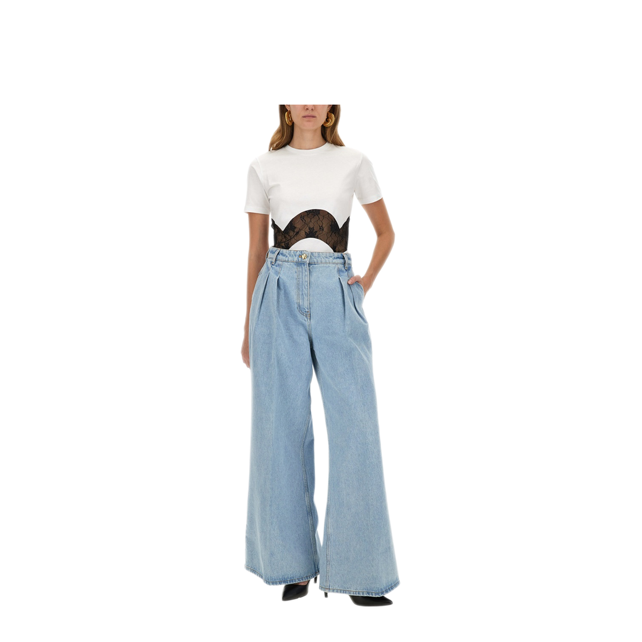 MAYFEYR - NINA RICCI - Wide Jeans - 25ADPA016CO1105U4488