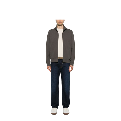 Cotton Zipped Sweatshirt