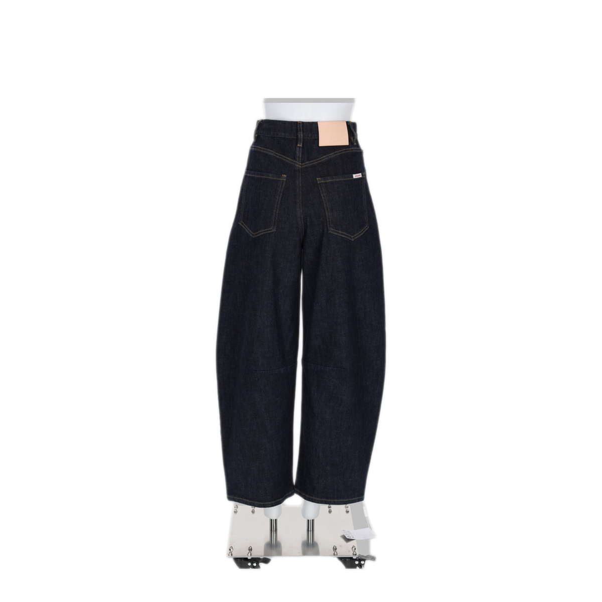 MAYFEYR - Self Portrait - Jeans Dritti In Denim Di Cotone - PF25827PBLBLUE