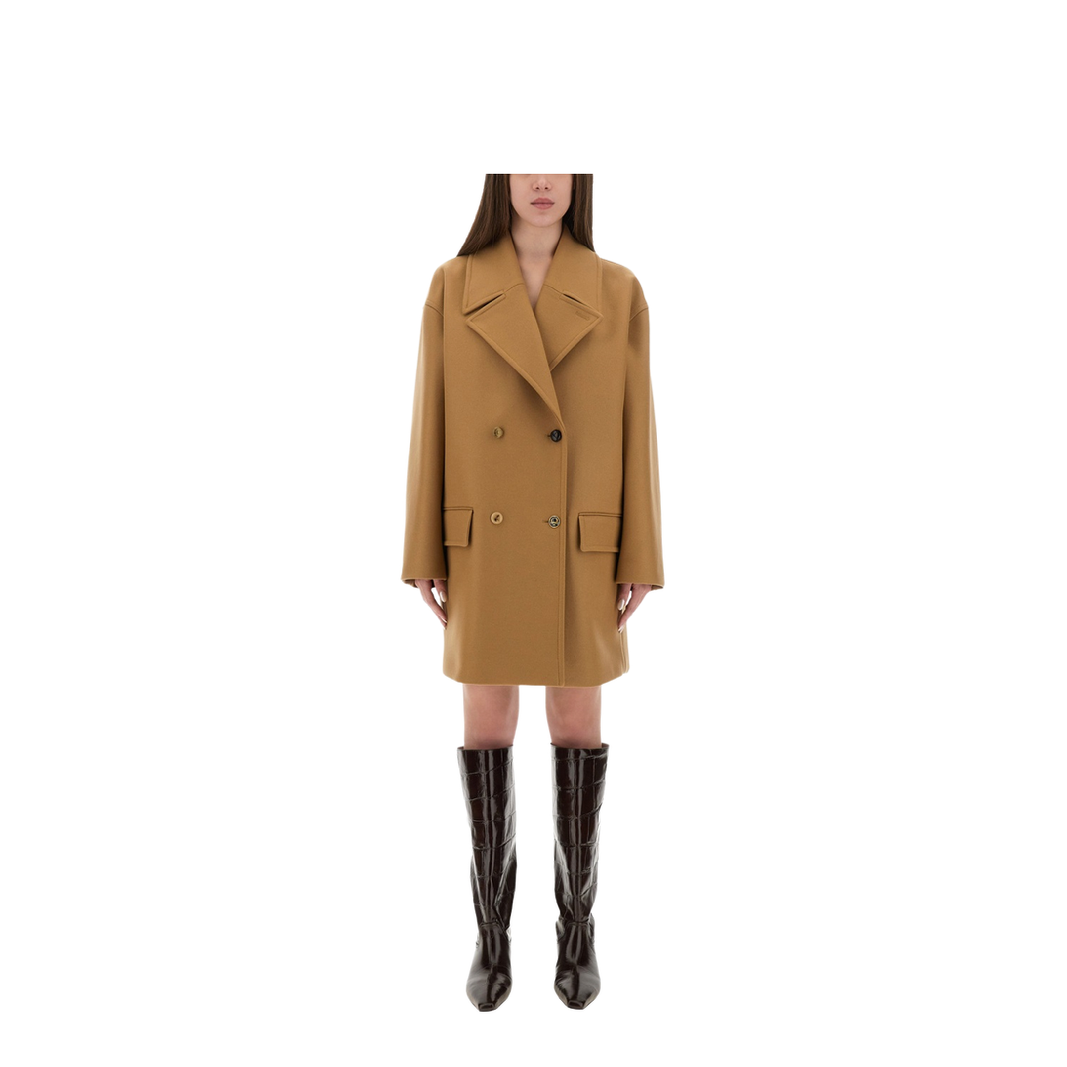 Double-Breasted Coat