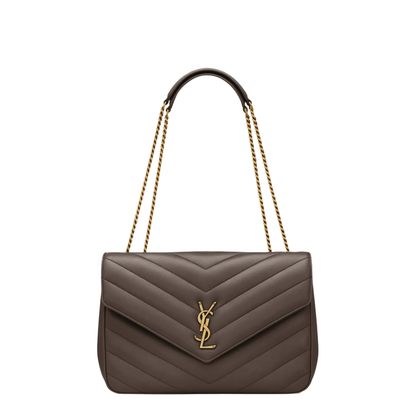 LOULOU large in MATELASSÉ lambskin
