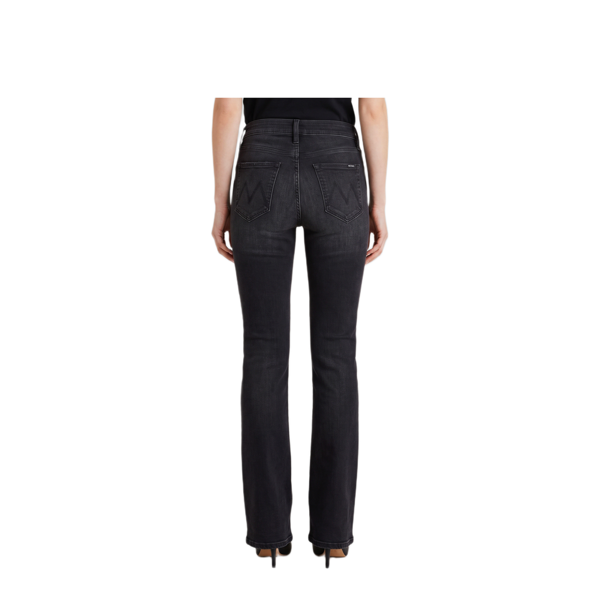 MAYFEYR - Mother - The Jinx Heel Jeans - 114051611EDLBLACK