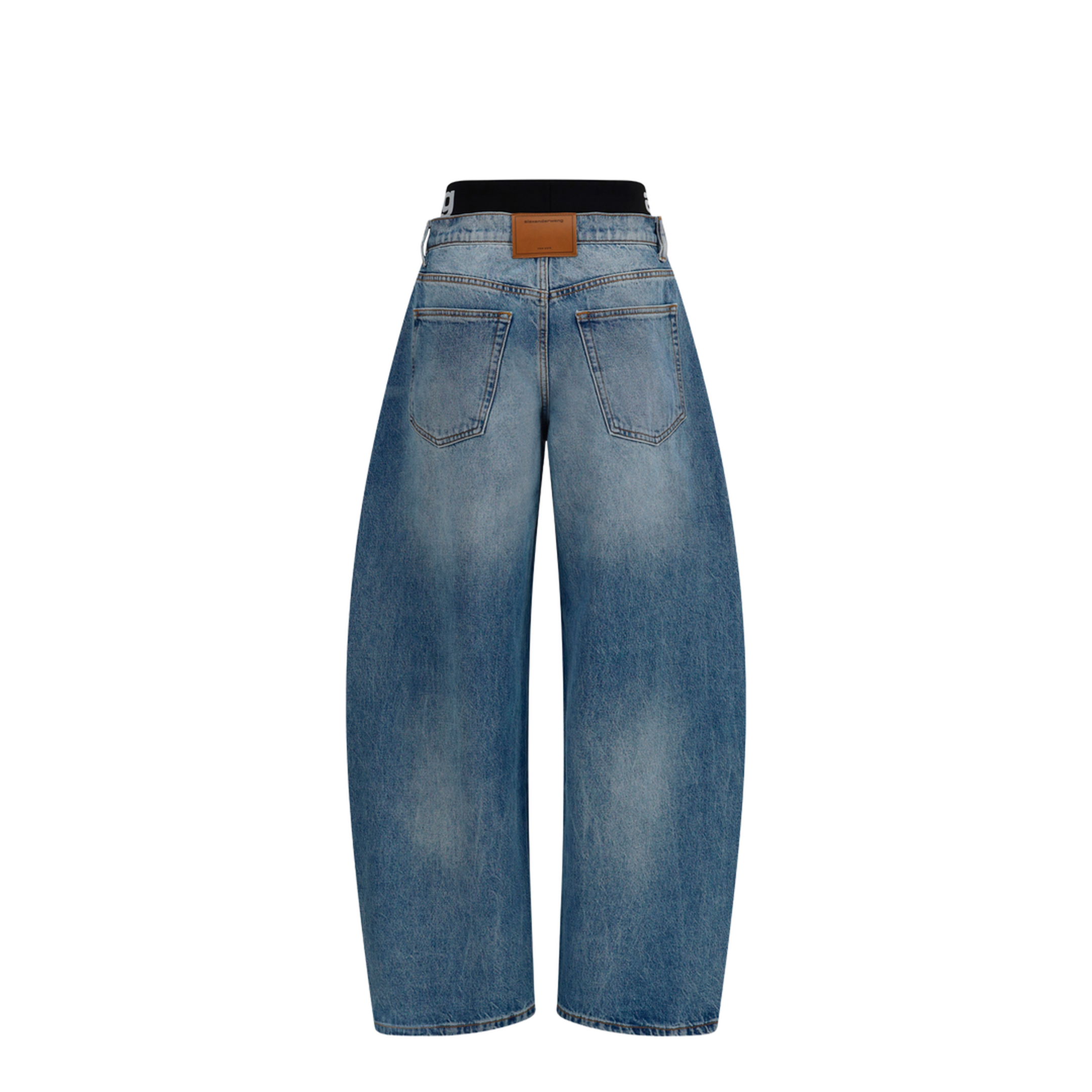 MAYFEYR - Alexander Wang - Layered Belt Logo-Waist Jeans - 4DC3264300