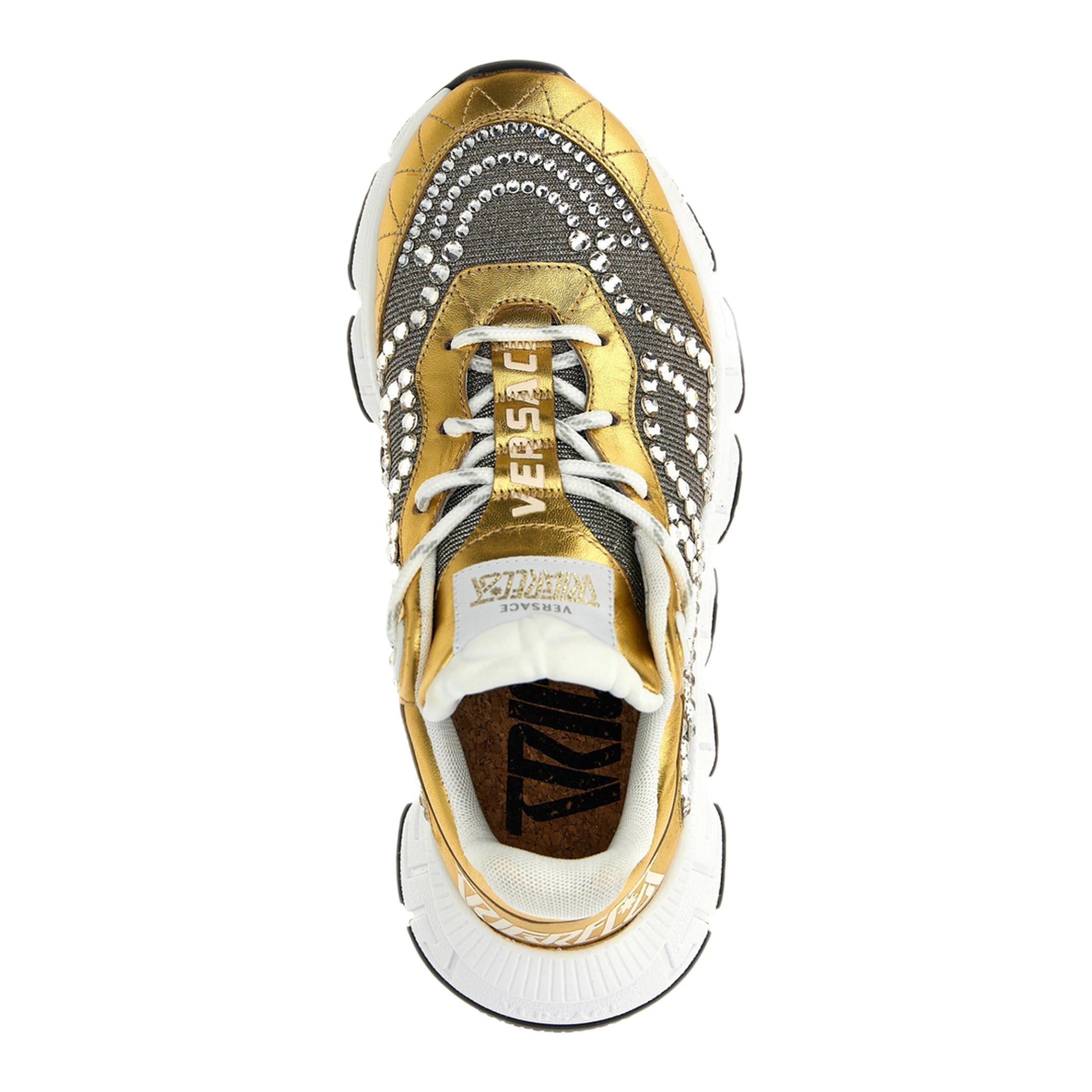 MAYFEYR - Versace - Sneaker In Vitello Laminato - 10041831A027502X060
