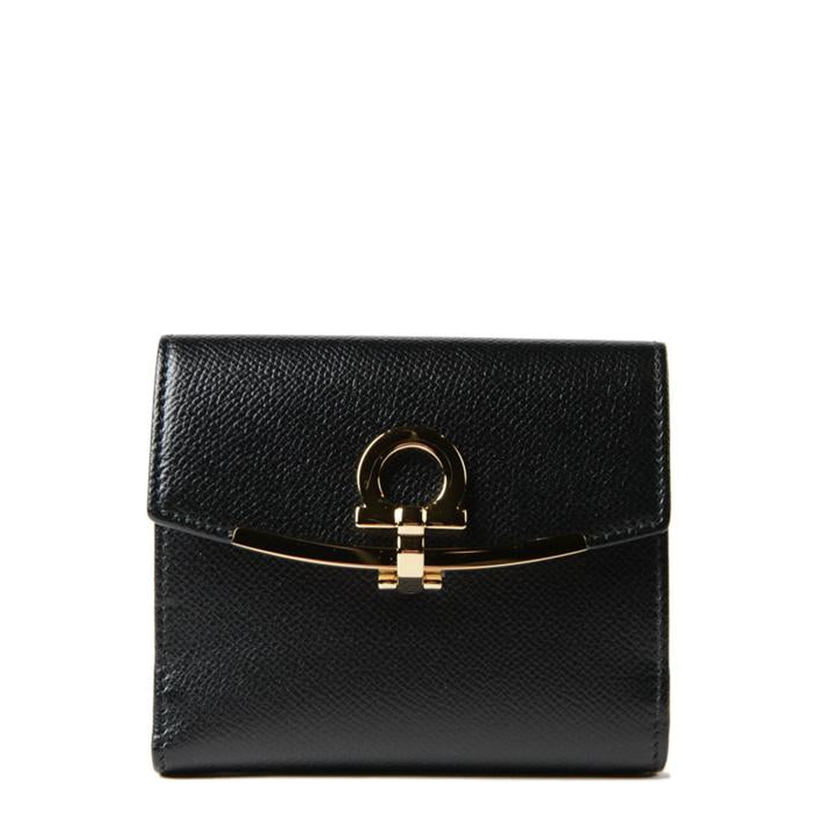 Gancini Plaque Bi-Fold Wallet