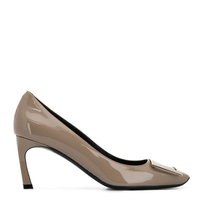 With Heel Beige