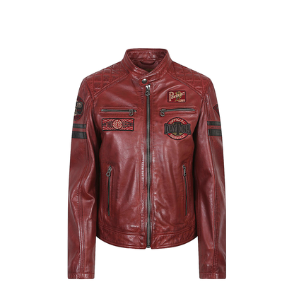 Walkora Leather Moto Jacket