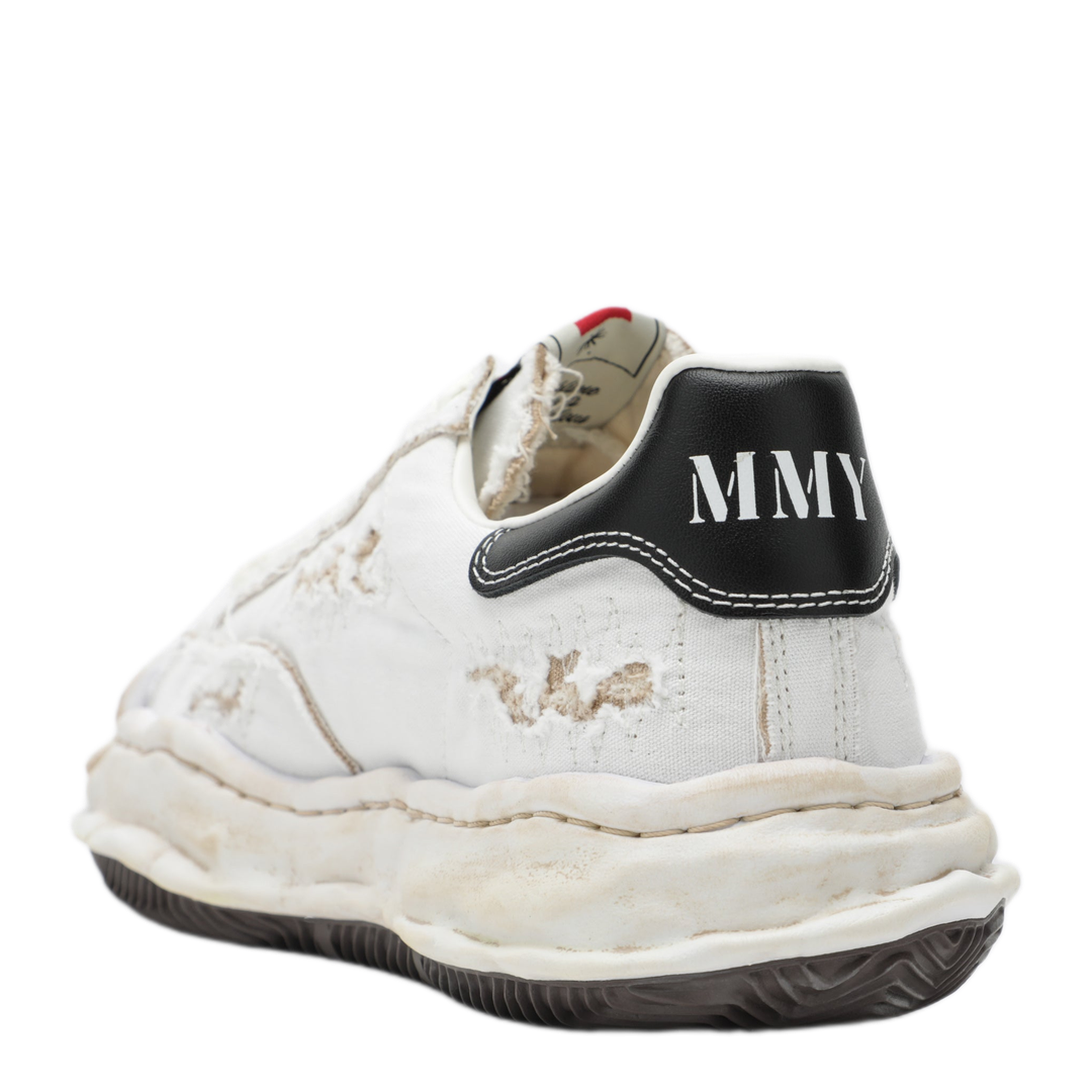 MAYFEYR - Maison MIHARA YASUHIRO - Blakey Sneakers In White Canvas - A16FW729COWHT