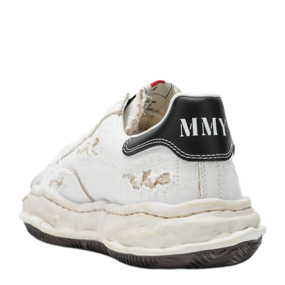 MAYFEYR - Maison MIHARA YASUHIRO - Blakey Sneakers In White Canvas - A16FW729COWHT