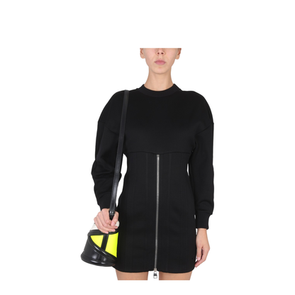 Mini Dress with Cocoon Sleeves