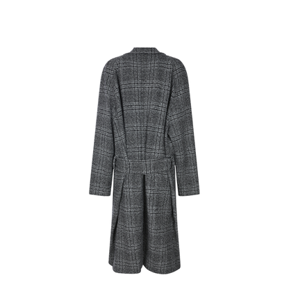 Grey One Layer Coat
