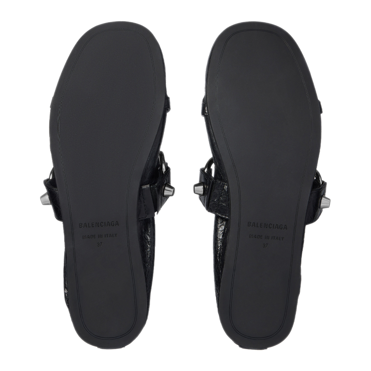 City Ballerina in Black/Silver