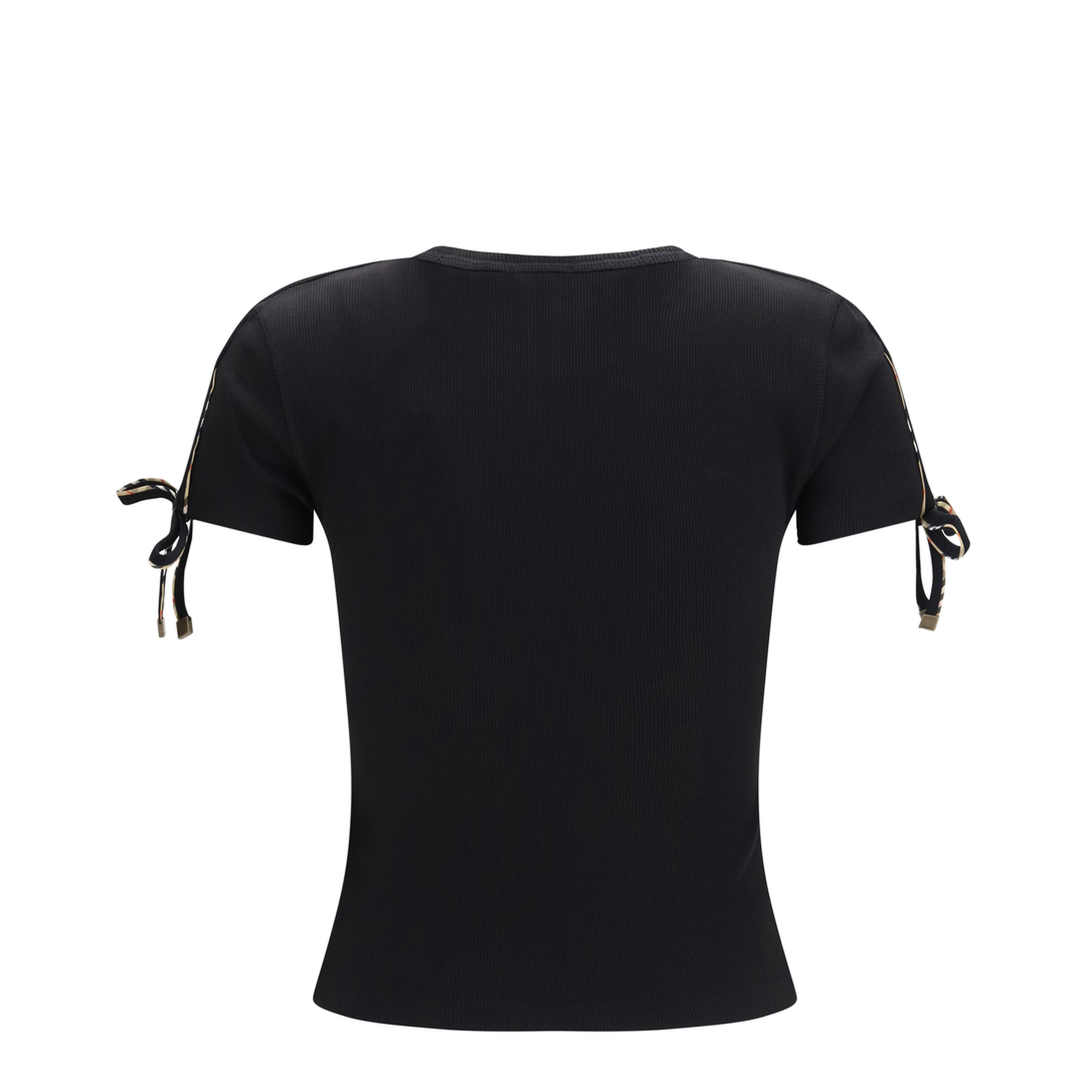 MAYFEYR - Burberry - Cotton Lace-Detail T-Shirt - 8125951