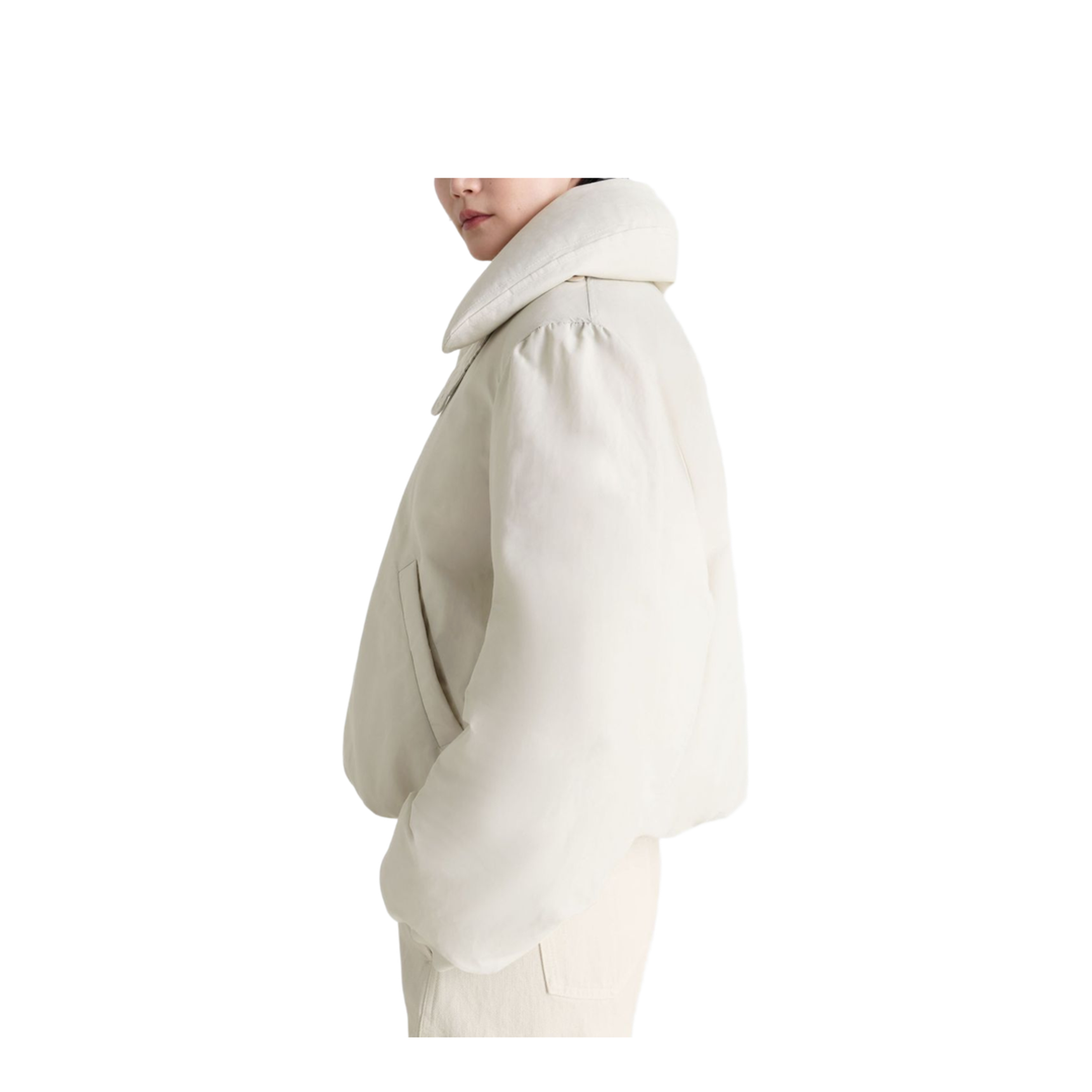 Down Jackets Short Puffer Blouson