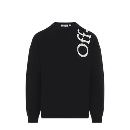 MAYFEYR - Off-White - Vertical Bookish Knit Crewneck - 44MHE213F26K001001