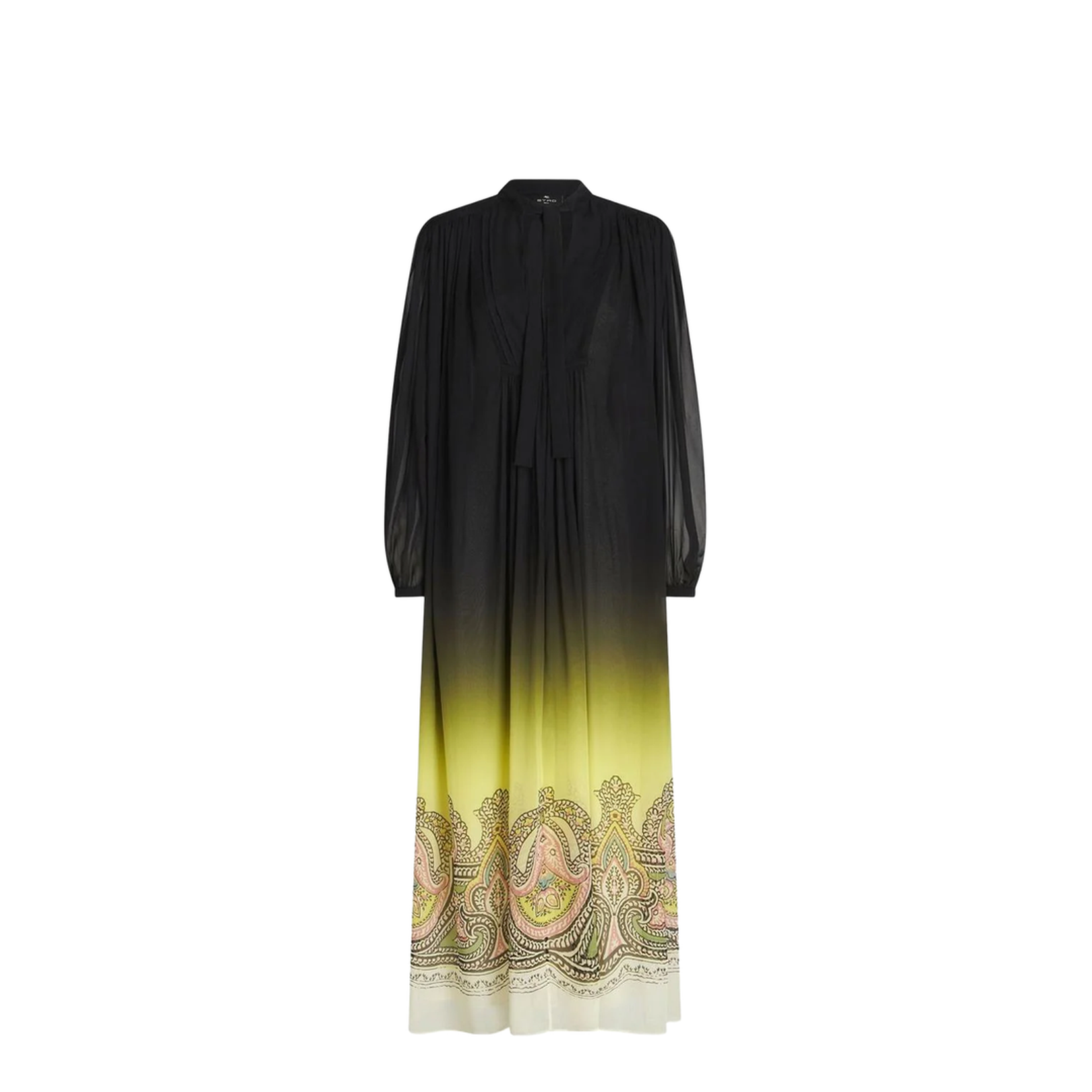 Printed Silk Dress