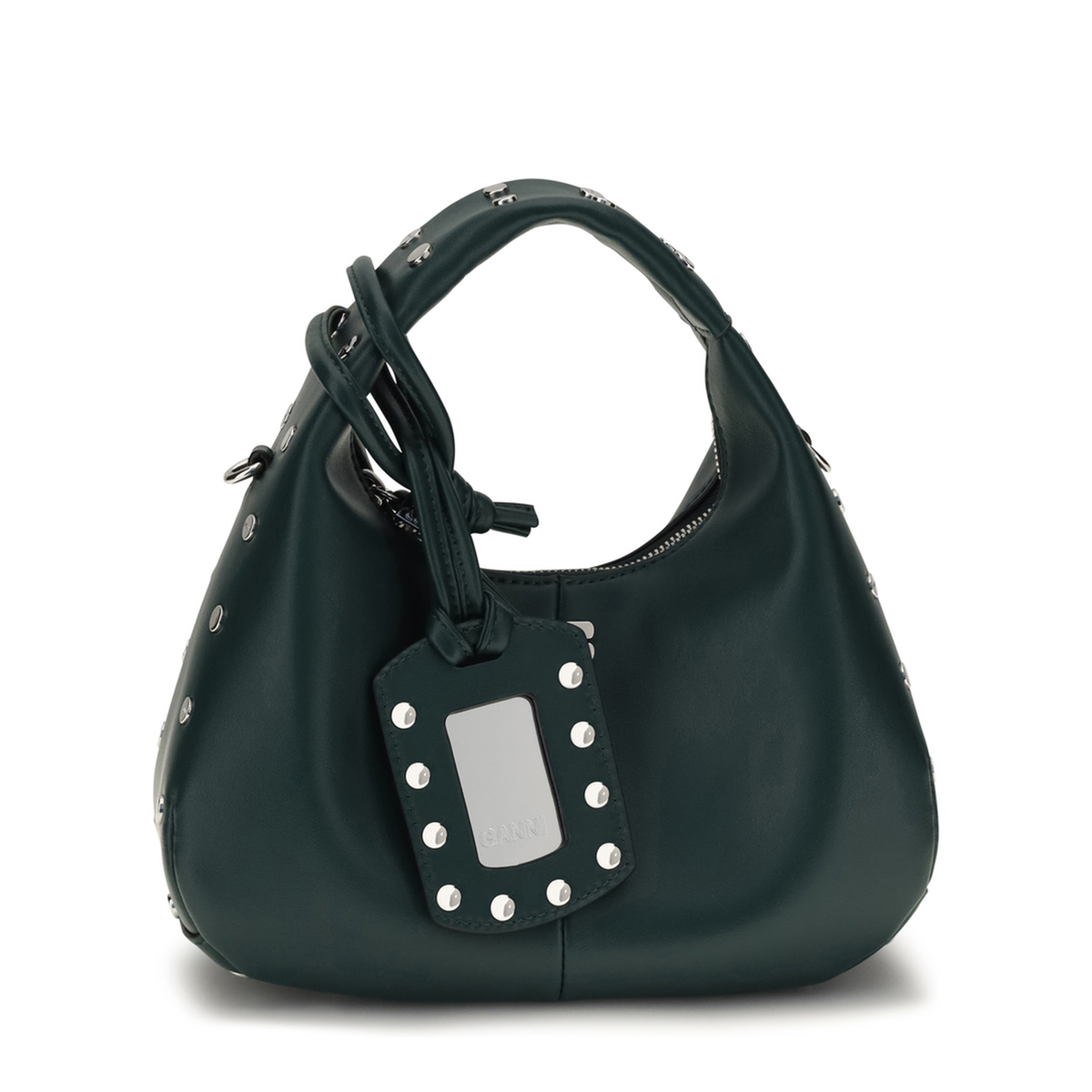 MAYFEYR - Ganni - Mini Studded Hobo Handbag - C1040031784