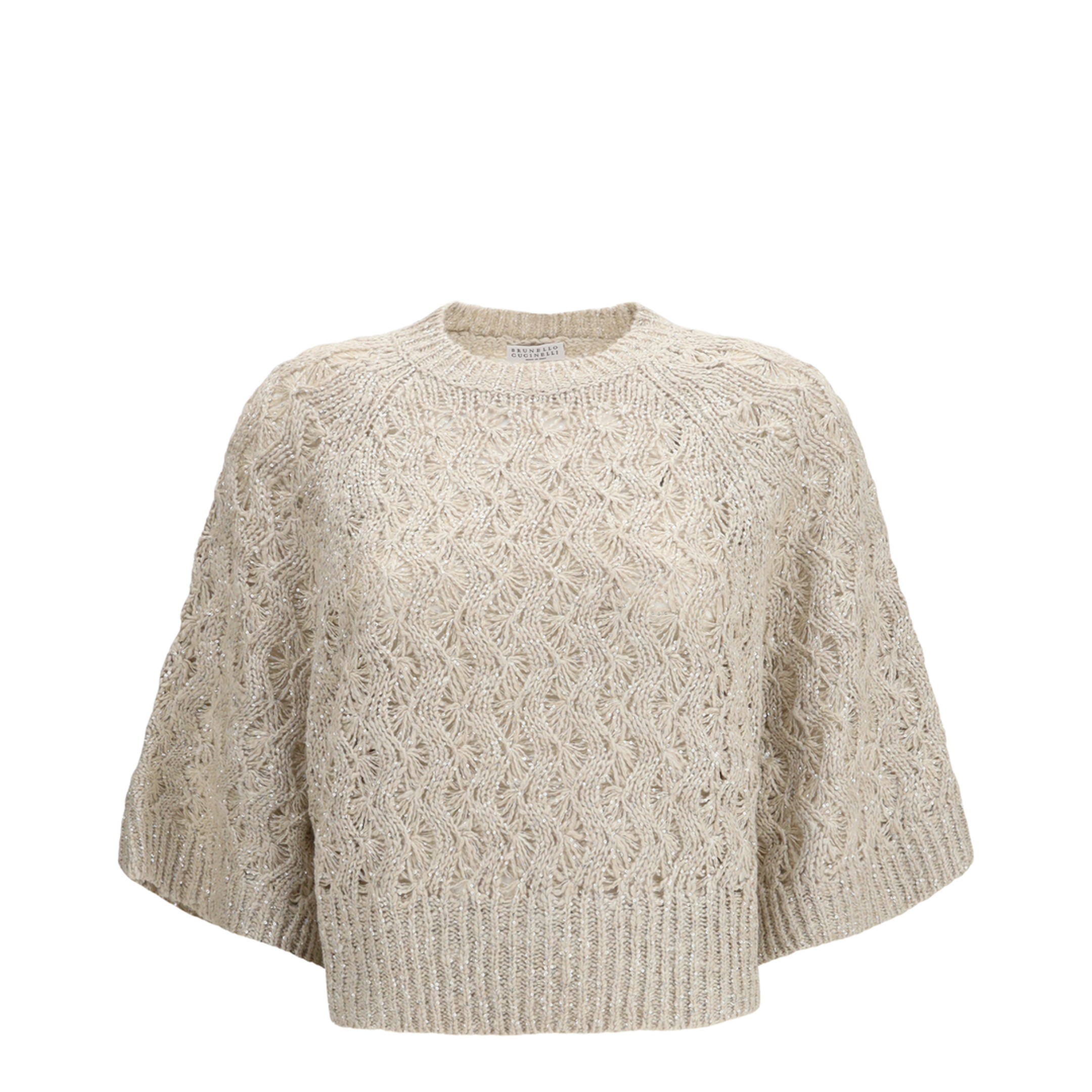 MAYFEYR - Brunello Cucinelli - Open-Knit Construction Sweater - MEA371100