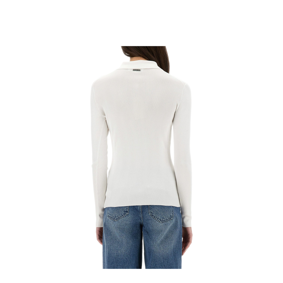 MAYFEYR - MICHAEL BY MICHAEL KORS - Ribbed Cardigan - MR56135GW2117OPTICWHITE