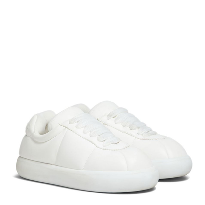 White Leather BigFoot 2.0 Sneaker