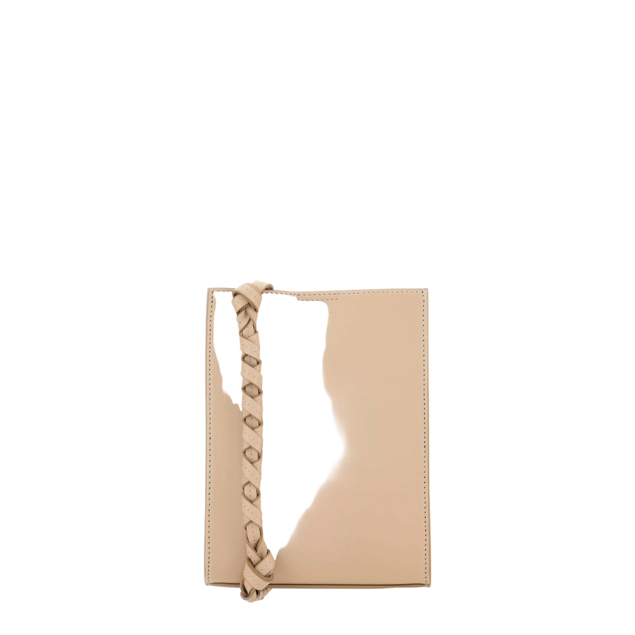 Skin Pink Leather Small Tangle Shoulder Bag