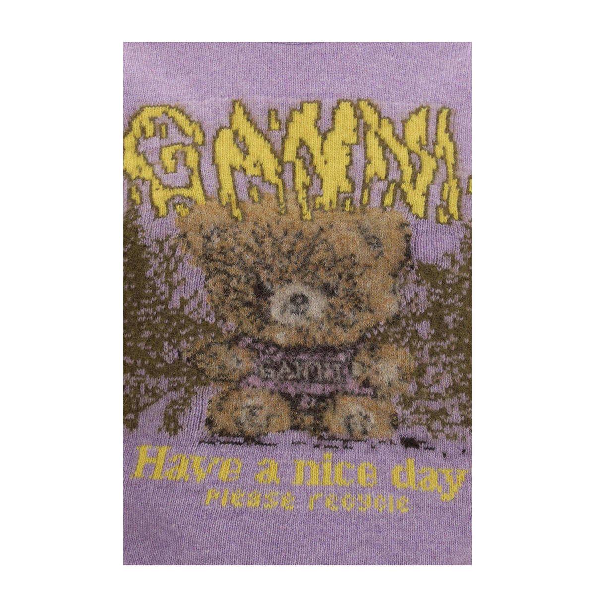 MAYFEYR - Ganni - Teddy Alpaca And Wool Blend Vest - A1180020ZXD
