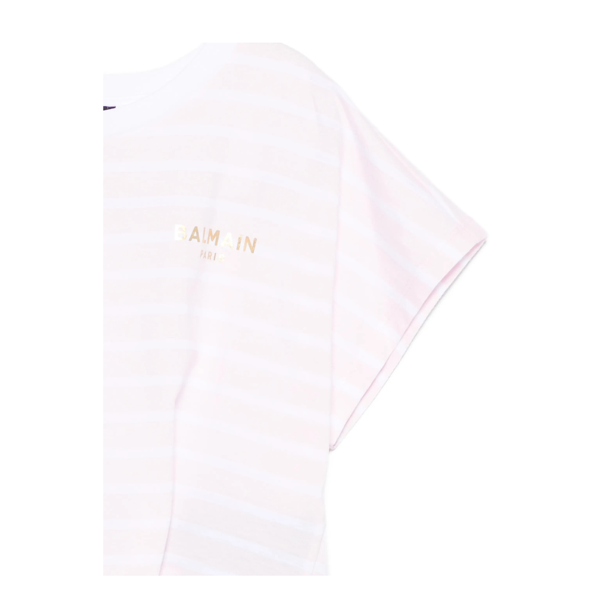 MAYFEYR - Balmain - Striped T Shirt - BY8B61Z365751EBC