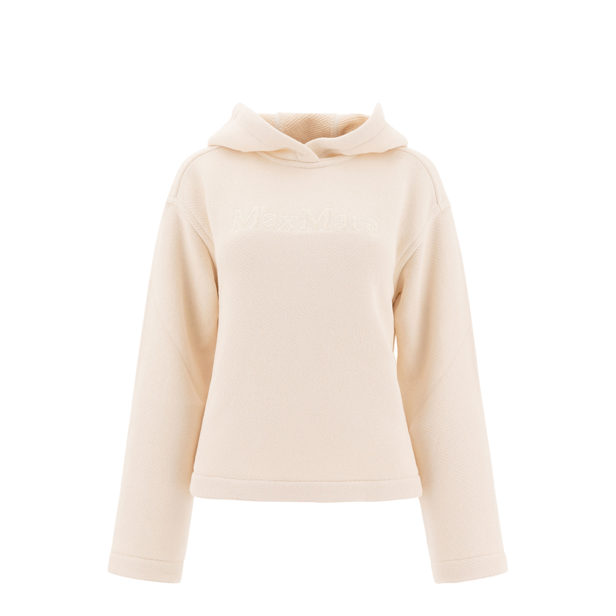 MAYFEYR - Max Mara - Hoodie With Embroidered Logo - 2511921018600GARY001