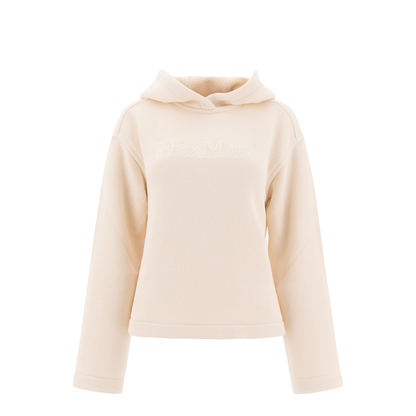 MAYFEYR - Max Mara - Hoodie With Embroidered Logo - 2511921018600GARY001