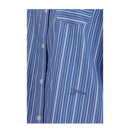 MAYFEYR - Ganni - Striped Cotton T-Shirt - A1140007