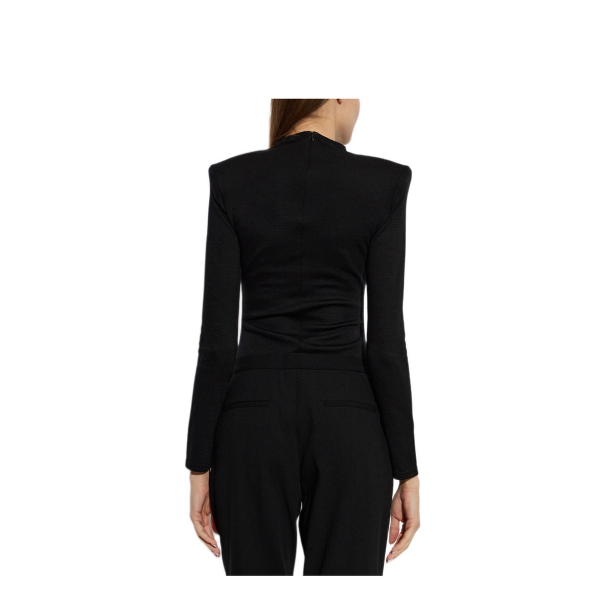 MAYFEYR - Jil Sander - Black Wool Bodysuit - J03NC0355J20406001