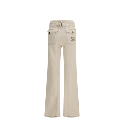 MAYFEYR - Burberry - High-Waisted Bootcut Jeans - 8118523