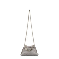 Falabella Mini Polyester Drawstring Bag - Argento