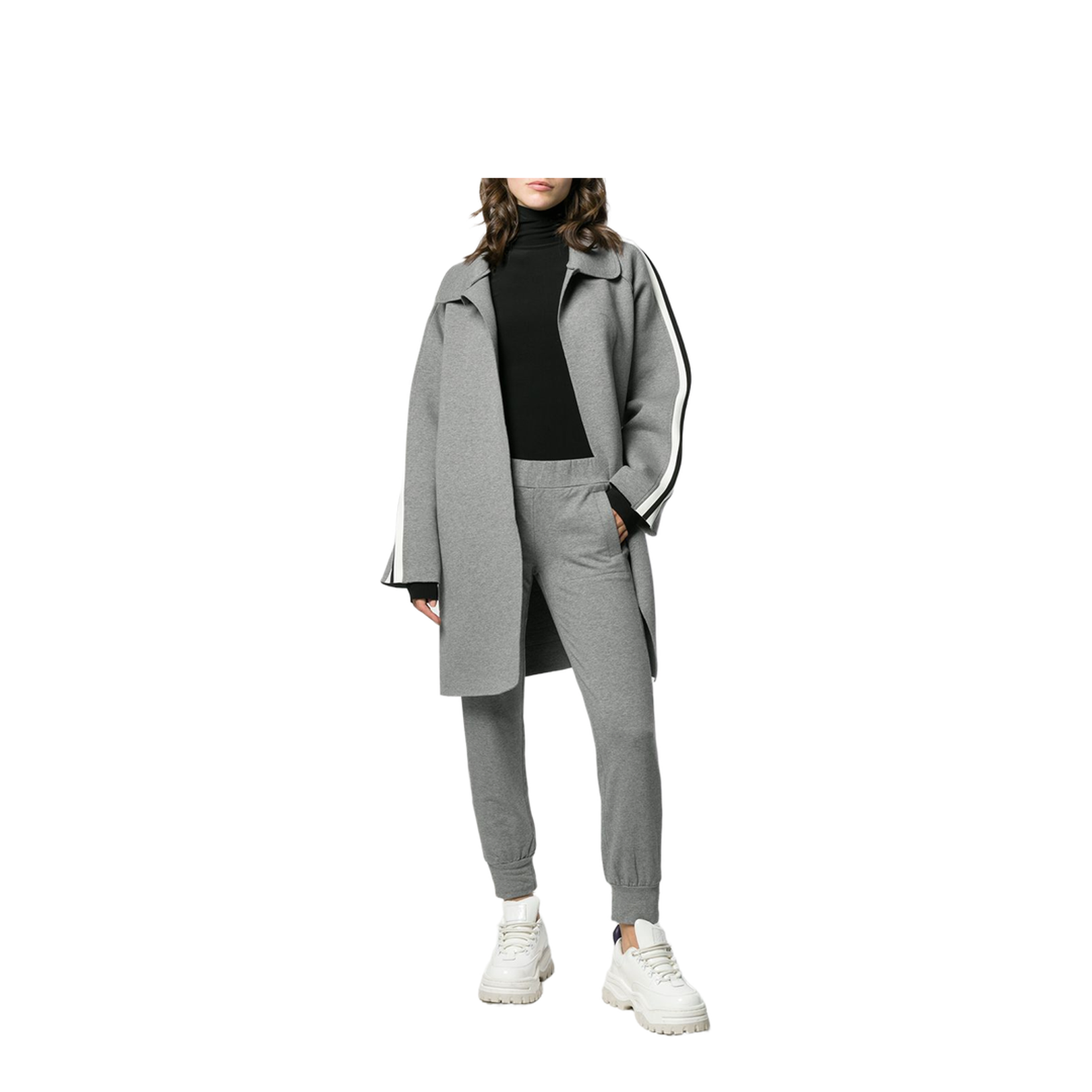 Slim Fit Long Sleeve Turtle Top