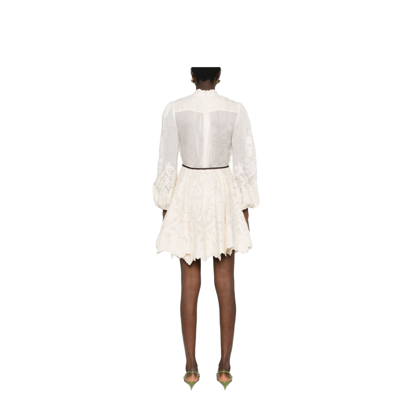 Ottie Embroidered Mini Dress