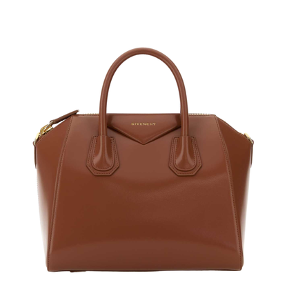 Zipper Closure Tote Bag with Adjustable and Removable Leather Strap