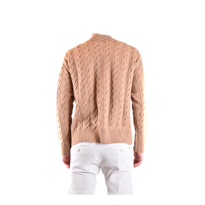 MAYFEYR - LANEUS - Camel Merino Cashmere Sweater - MGU748CAMMELLO