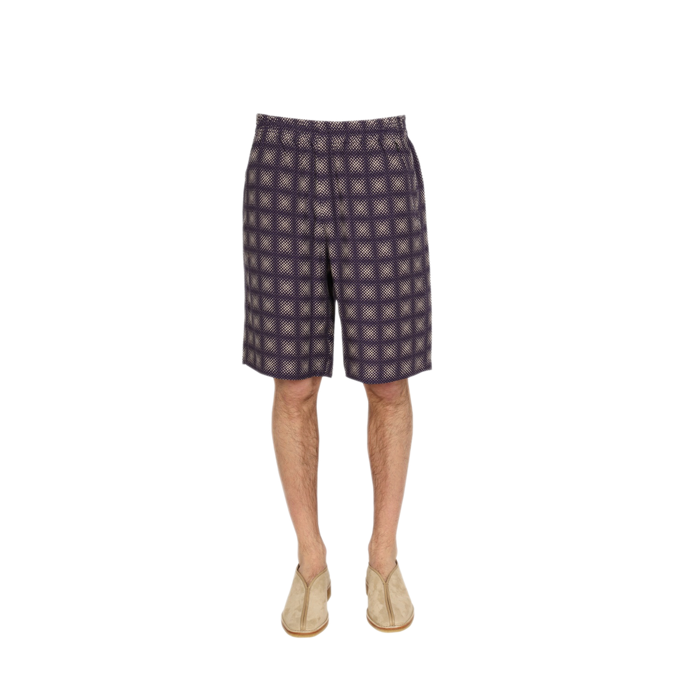 MAYFEYR - Needles - Check Print Bermuda - KP088ADOTOMBRE