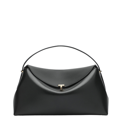 MAYFEYR - Toteme - Black Leather T-Lock Bag - 234-WLGBG417LE0025001