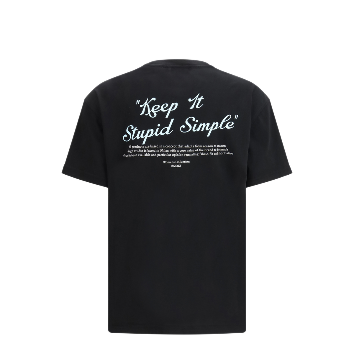 MAYFEYR - Off-White - Kiss Quote T Shirt - 2AA089S26JER007W003