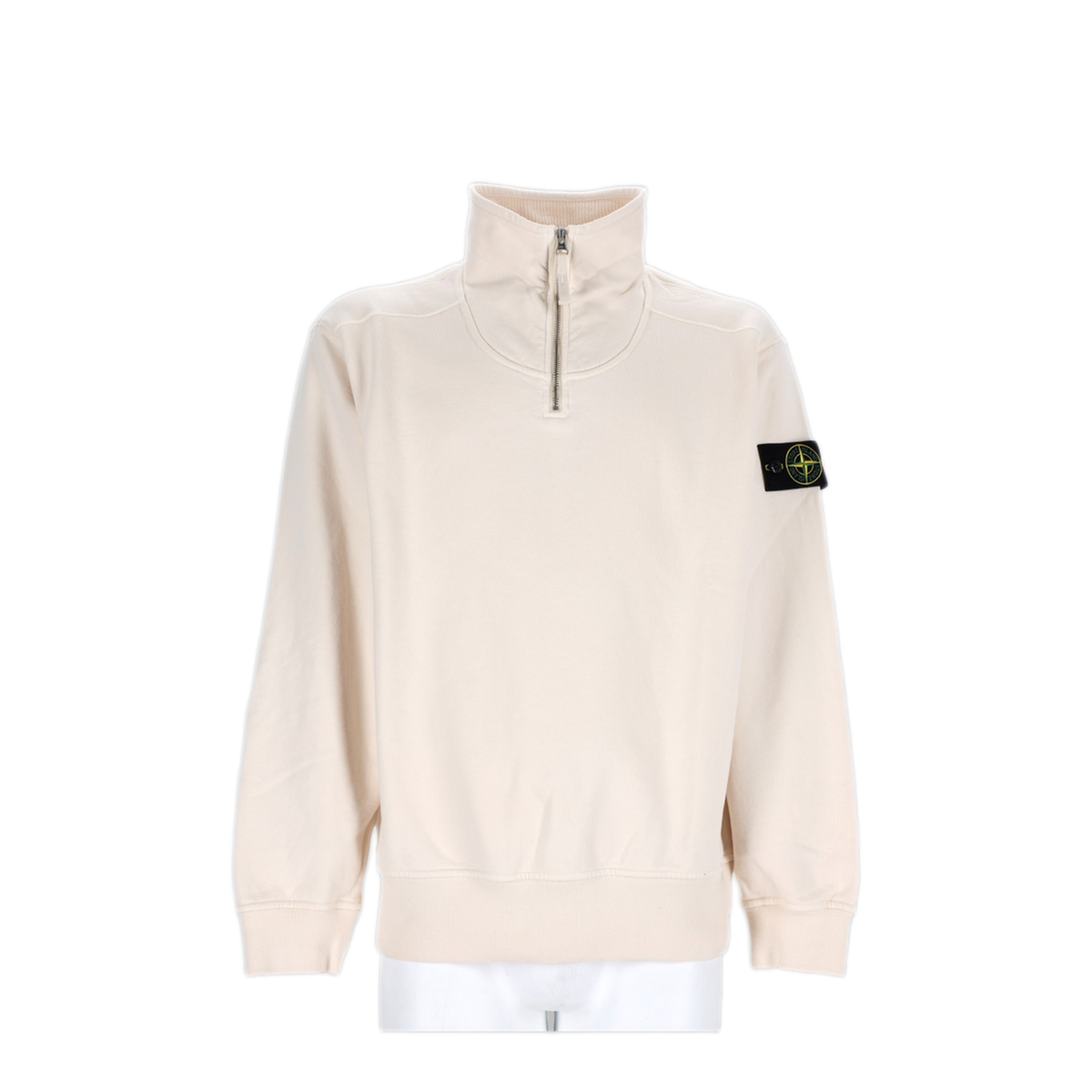 Ivory Cotton Sweatshirt