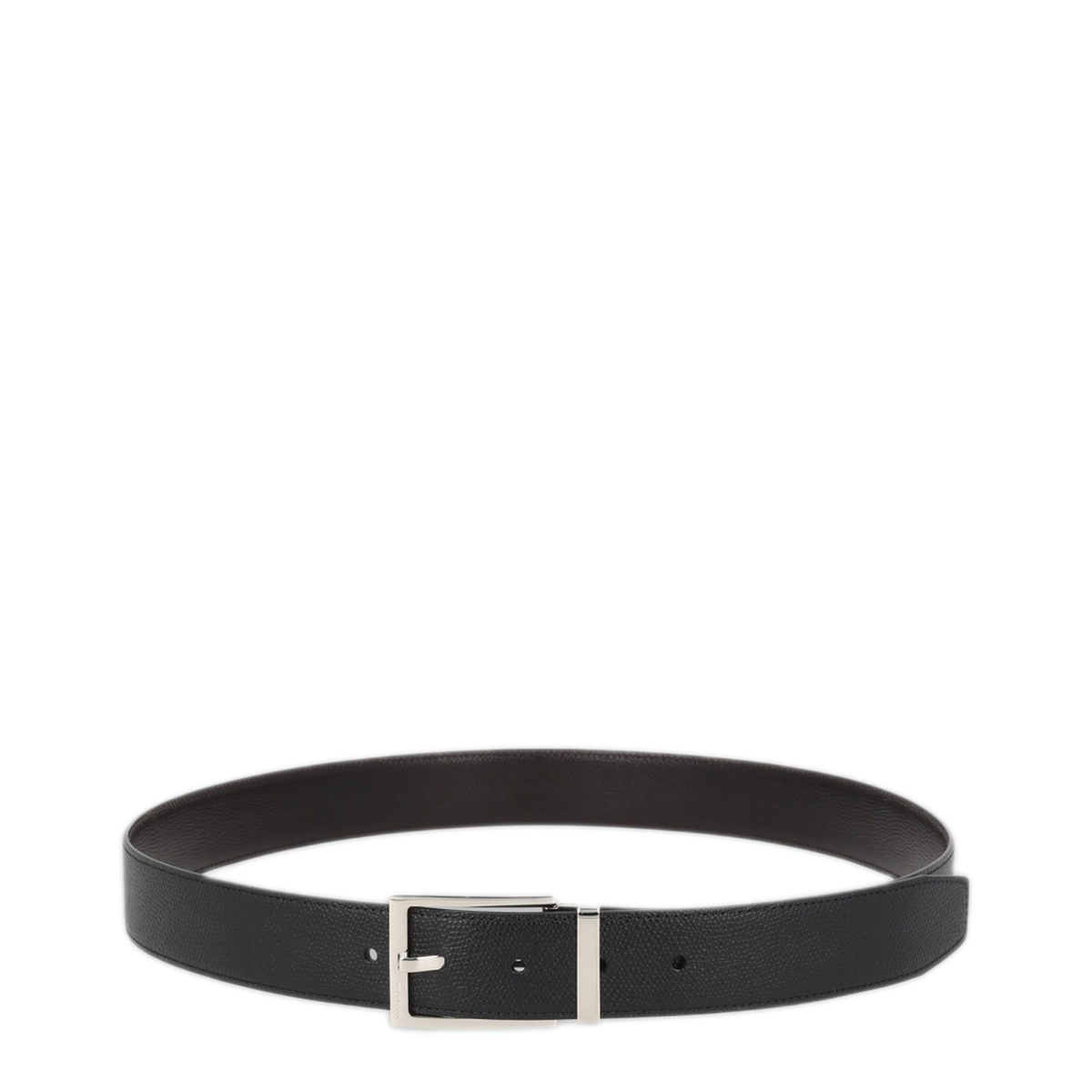 MAYFEYR - Ferragamo - Reversible Adjustable Belt With Rectangular Buckle - 675158679301006
