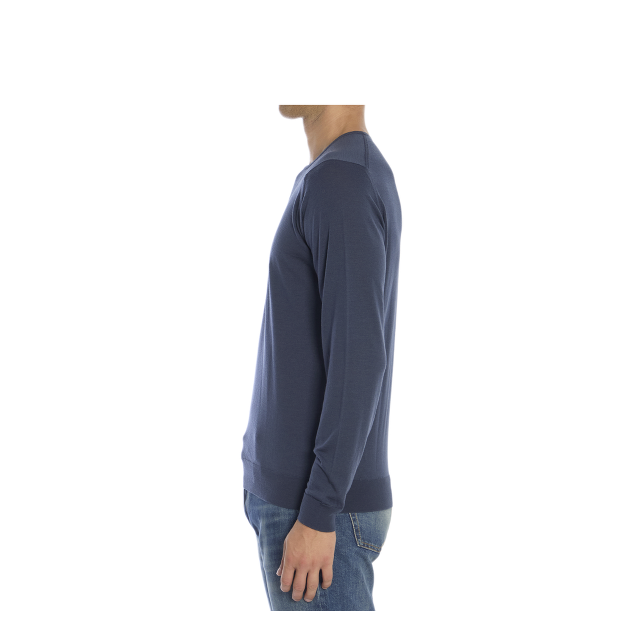 MAYFEYR - John Smedley - Lundy Pullover - LUNDYSMOKEBLU