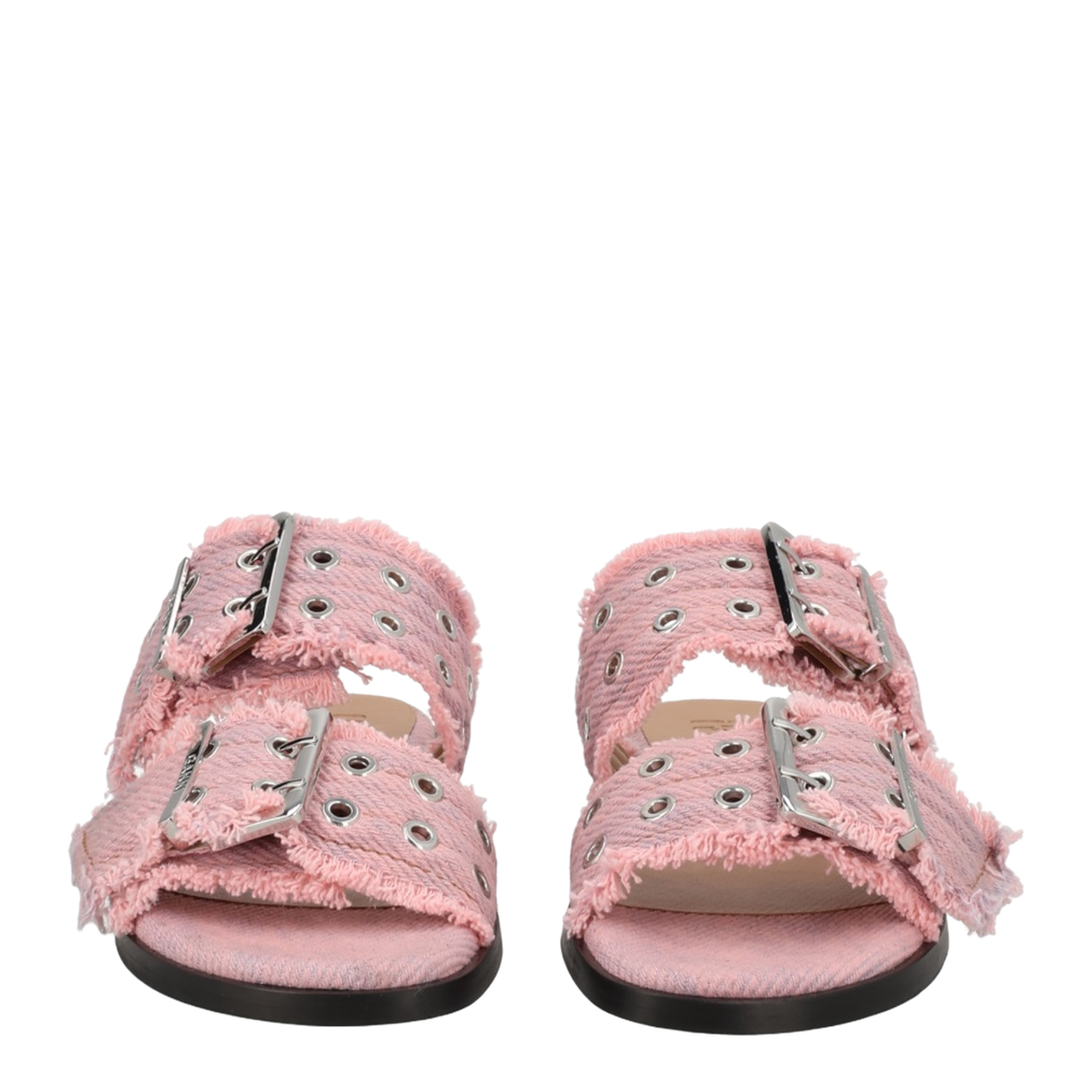 MAYFEYR - Ganni - Denim Sandal With Bangs - B102005105C