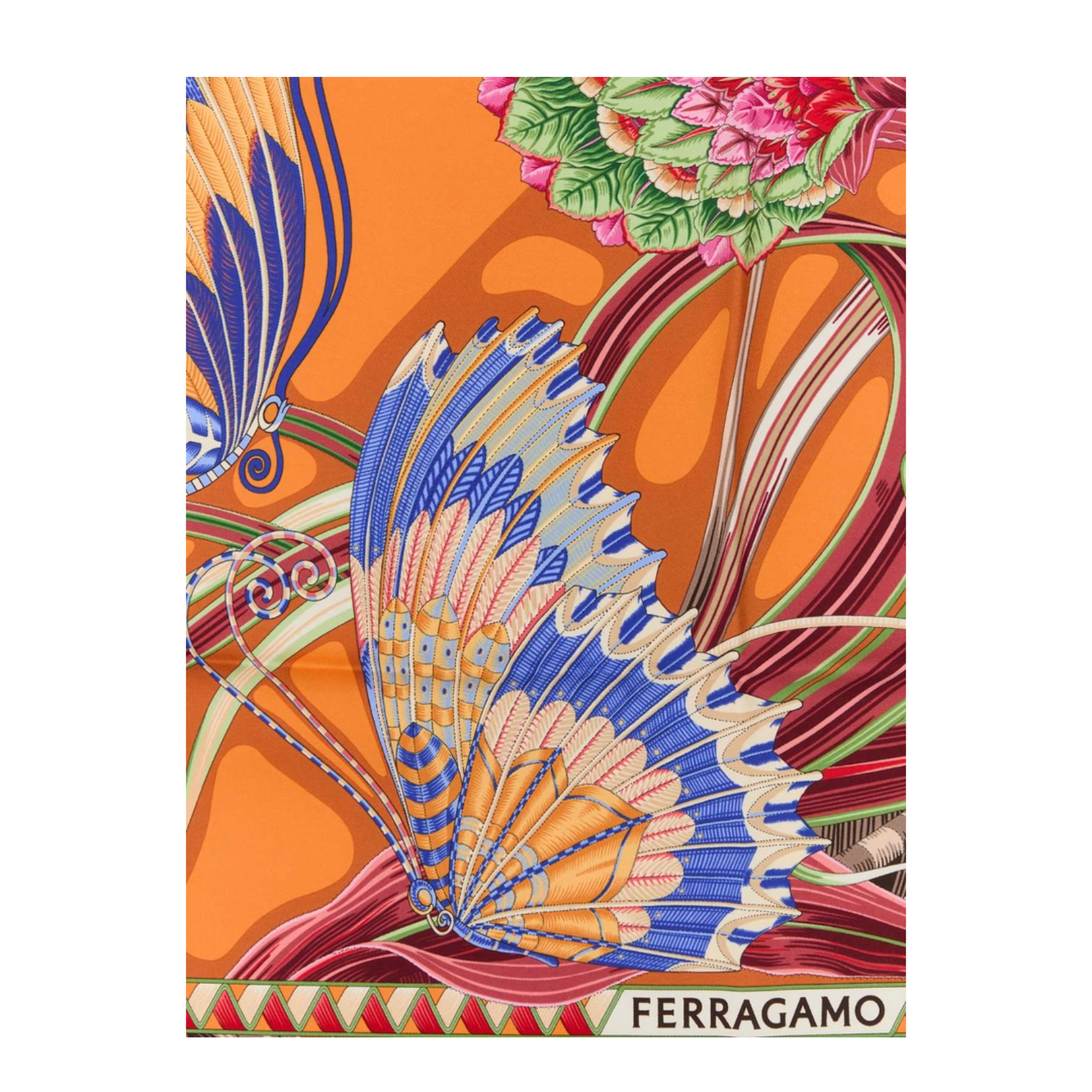 Printed Silk Foulard