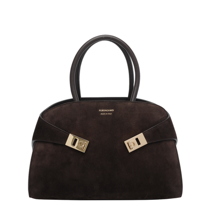 Medium Suede HUG Handbag