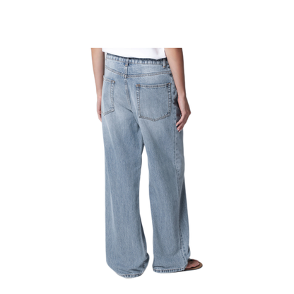 MAYFEYR - Róhe - Blue Washed Effect Bruun Wide Leg Jeans - 820-31-216CO470