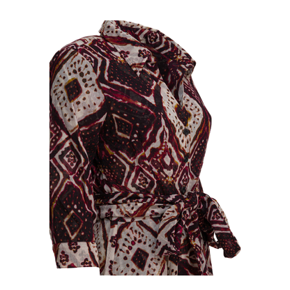 MAYFEYR - Samantha Sung - Dresses - ASTERTIEDYEMALDIVESIVORYBURGUNDY