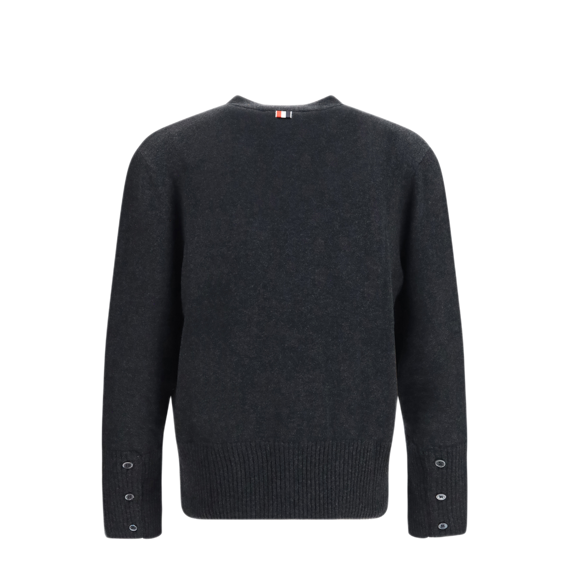 MAYFEYR - Thom Browne - Virgin Wool V Neck Cardigan - MKC650AY1018